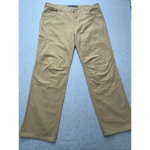 REI Coop Pants Mens‎ *40x32 Tan Organic Cotton Outdoor Workwear Cargo Pockets